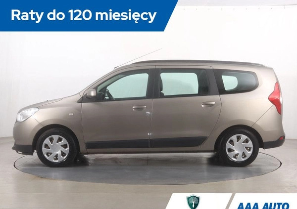 Dacia Lodgy cena 35000 przebieg: 157255, rok produkcji 2015 z Prochowice małe 121